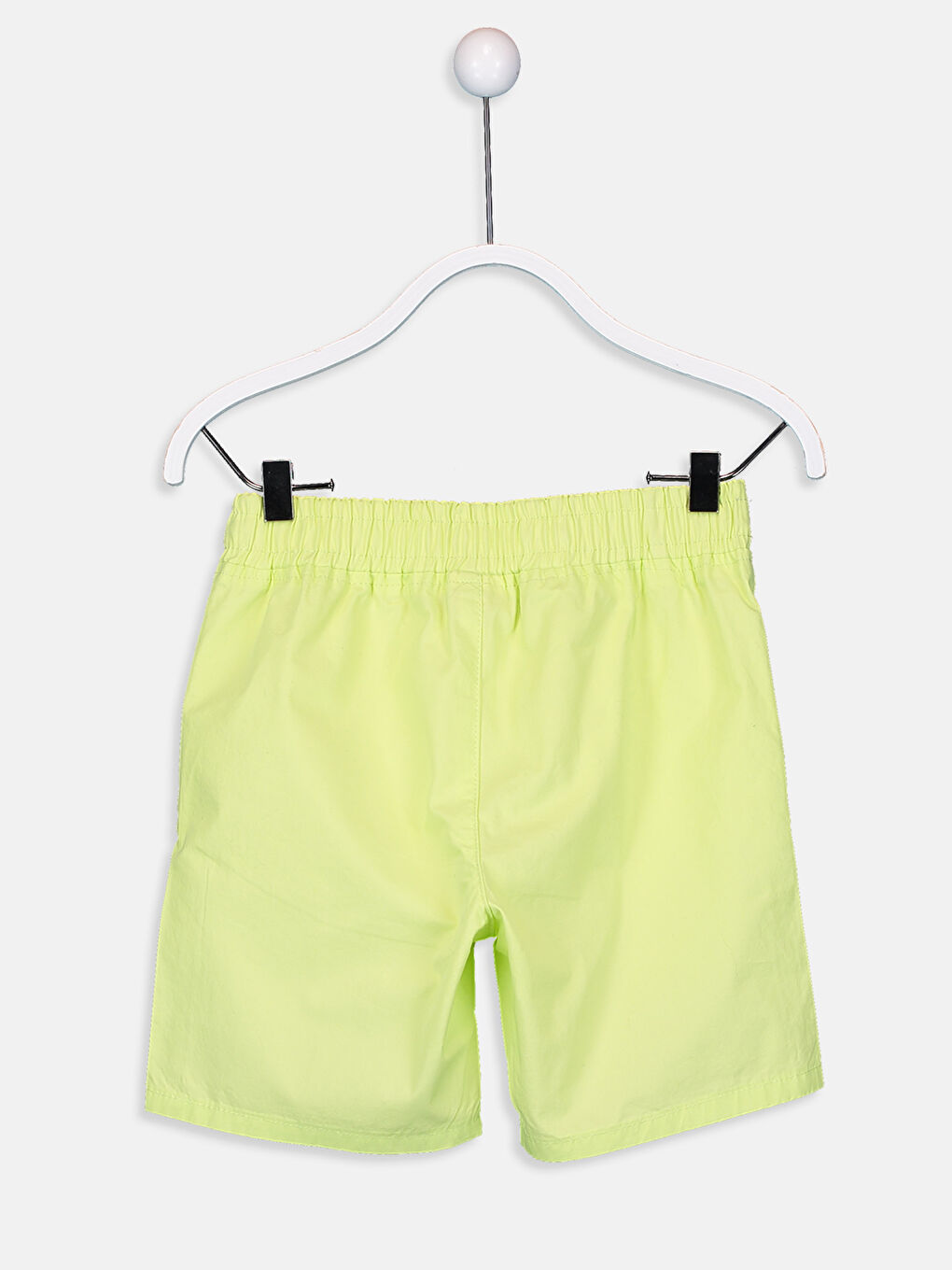 Yeşil Erkek Çocuk Poplin Şort-1