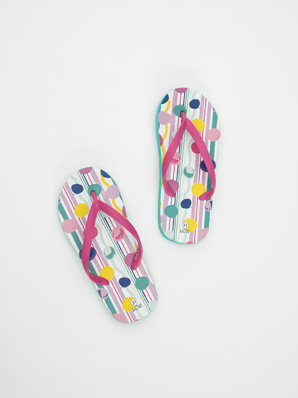 Karışık Baskılı Sabo Terlik