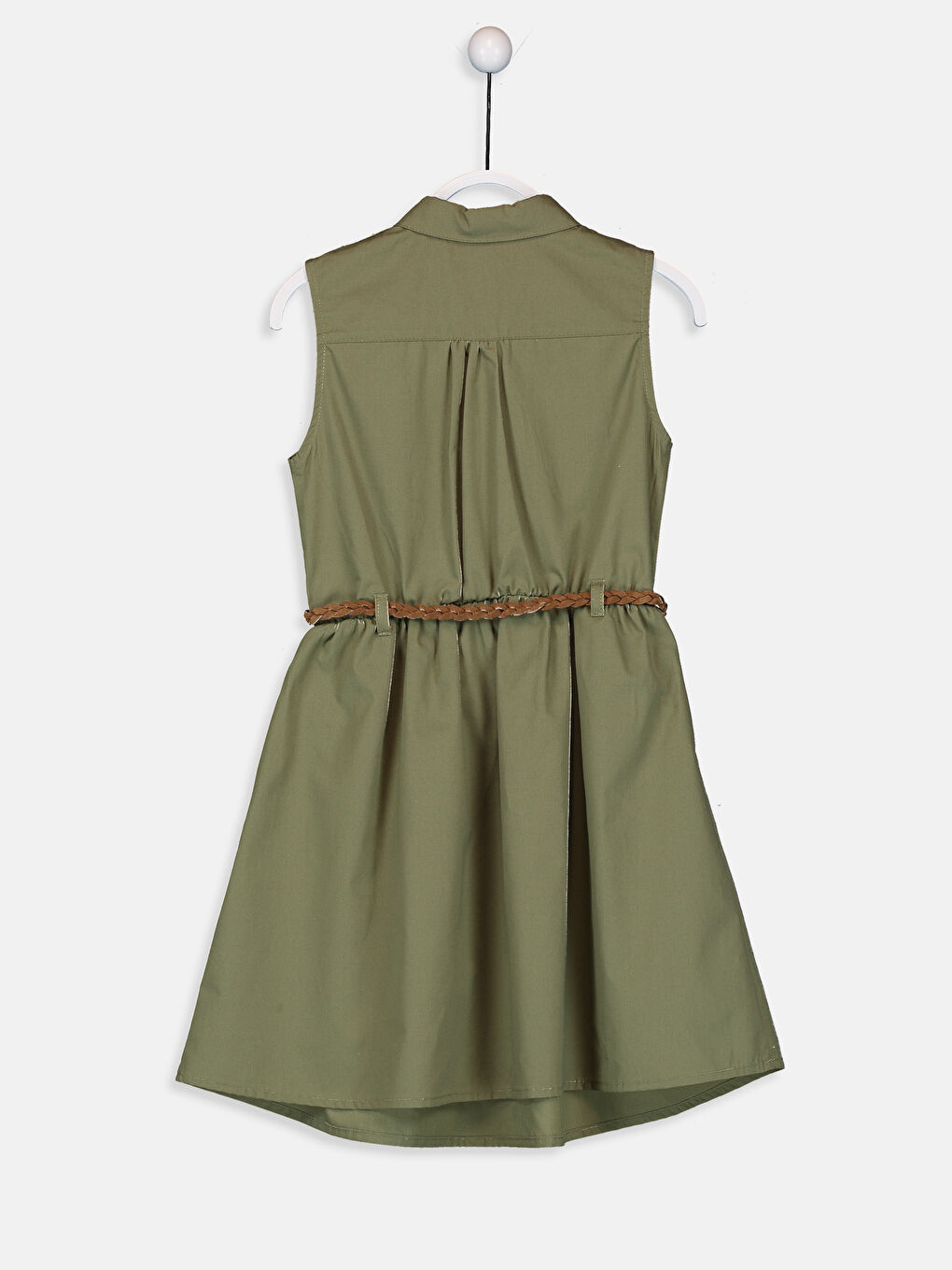 فستان كاكي فتاة-1