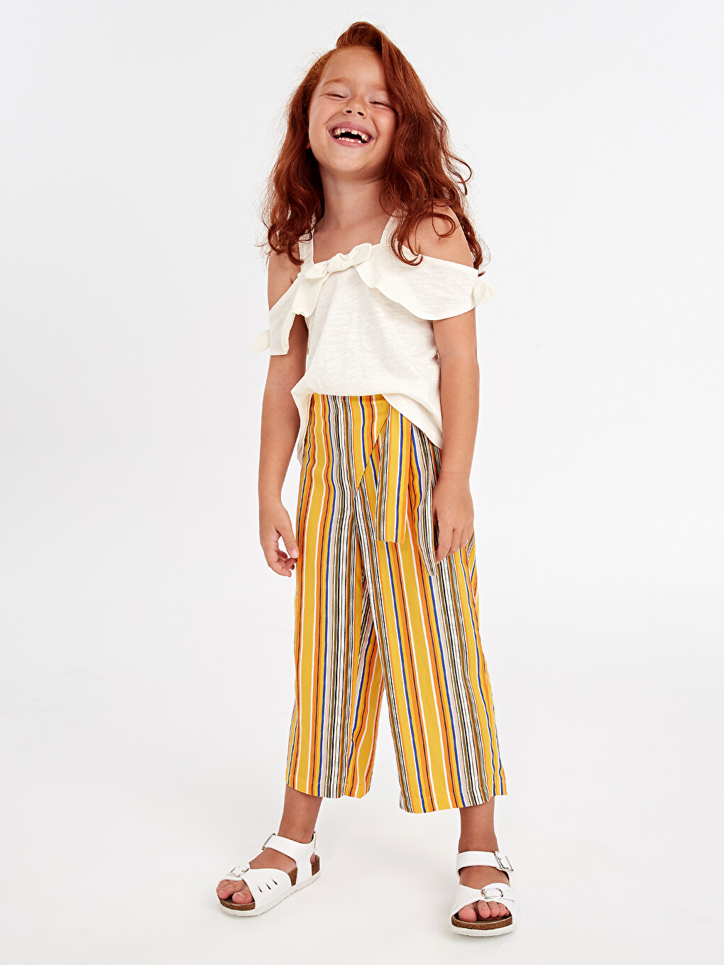 Pantalon Jaune Fille