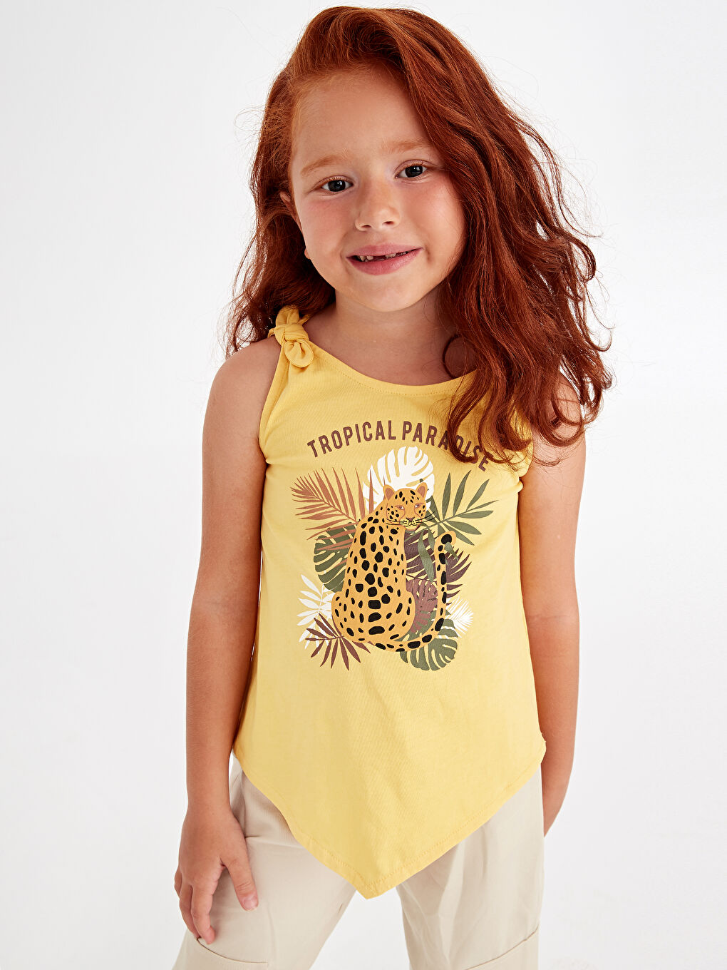 Débardeur JAUNE Fille