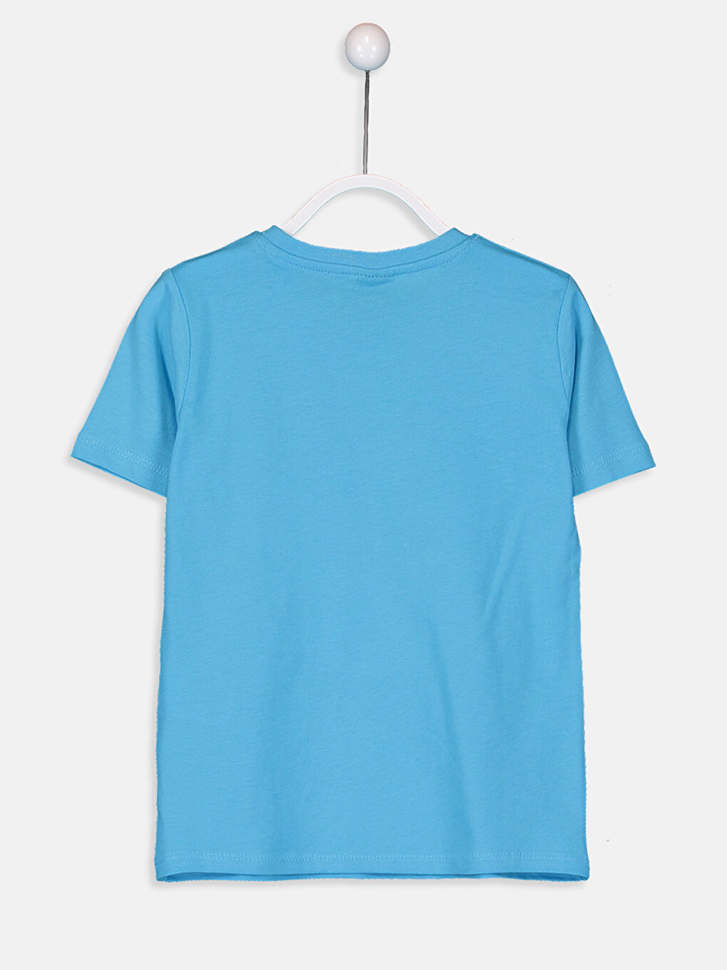 Mavi Bisiklet Yaka Kısa Kollu Erkek Çocuk Tişört-2
