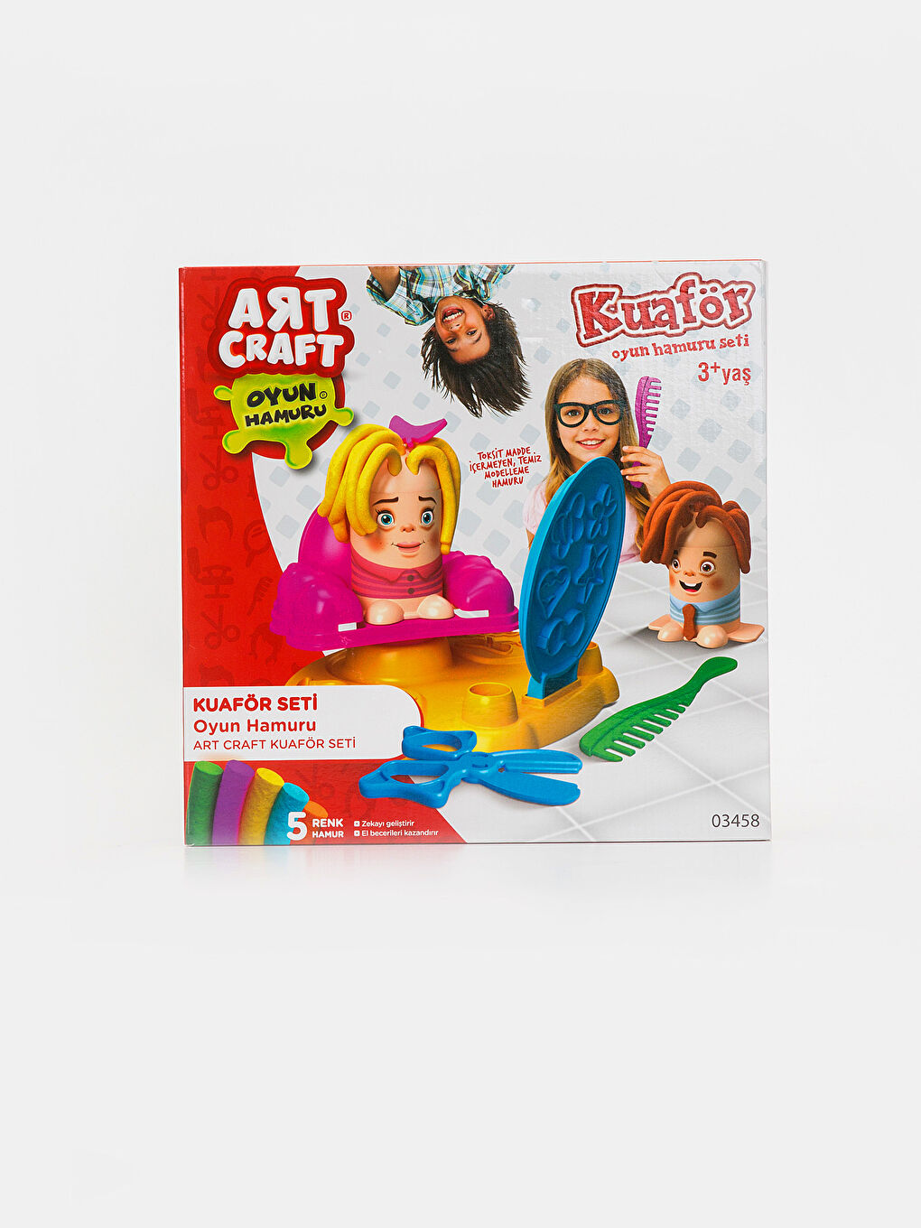 LCW ACCESSORIES Girl's Art Craft Hair Dresser Toy Modelling Clay Set -9SA946Z4-F9C