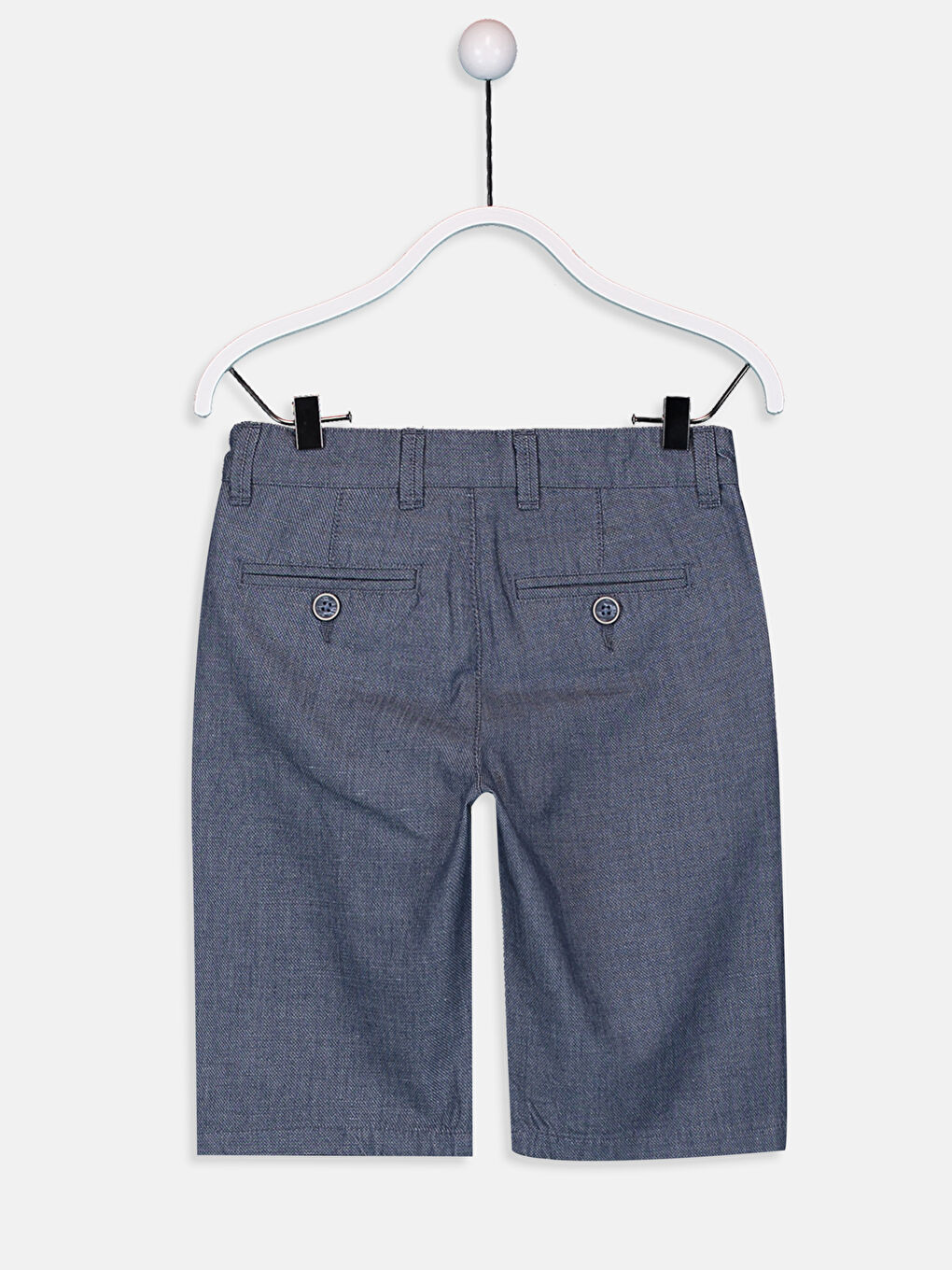 Short en gabardine garçon-1