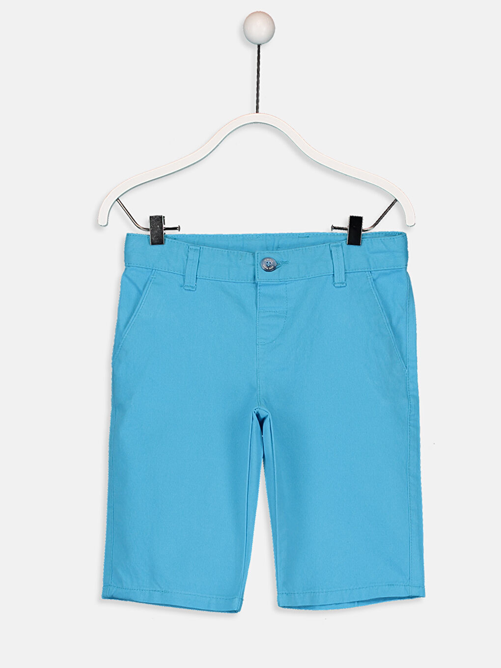 Short en gabardine garçon