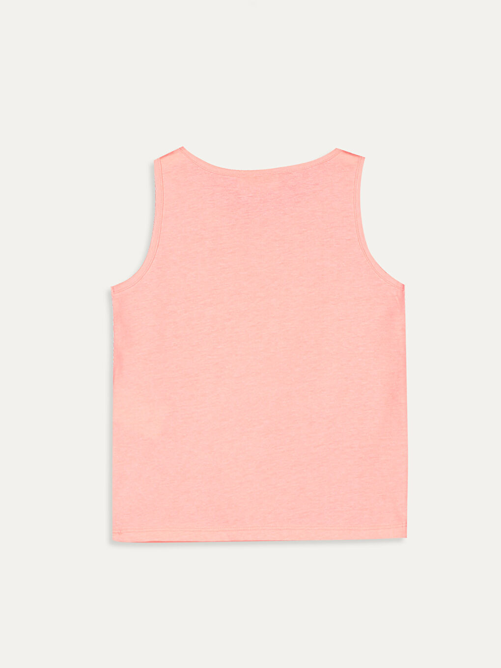 Turuncu Bisiklet Yaka Kız Çocuk Atlet-1