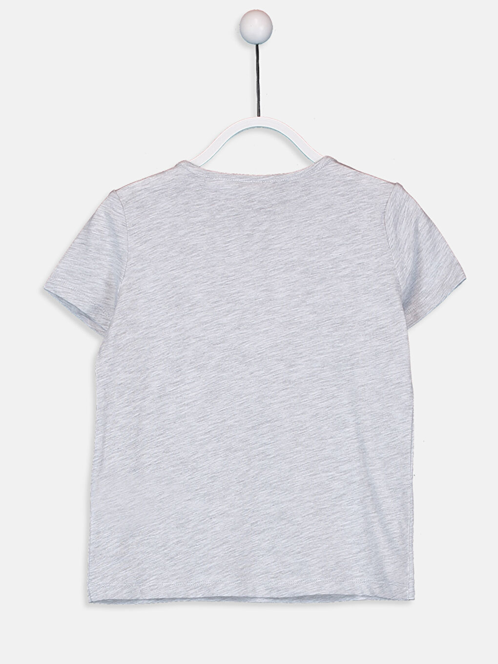 Gri Bisiklet Yaka LOL Surprise OMG Lisanslı Kısa Kollu Kız Çocuk Tişört-3