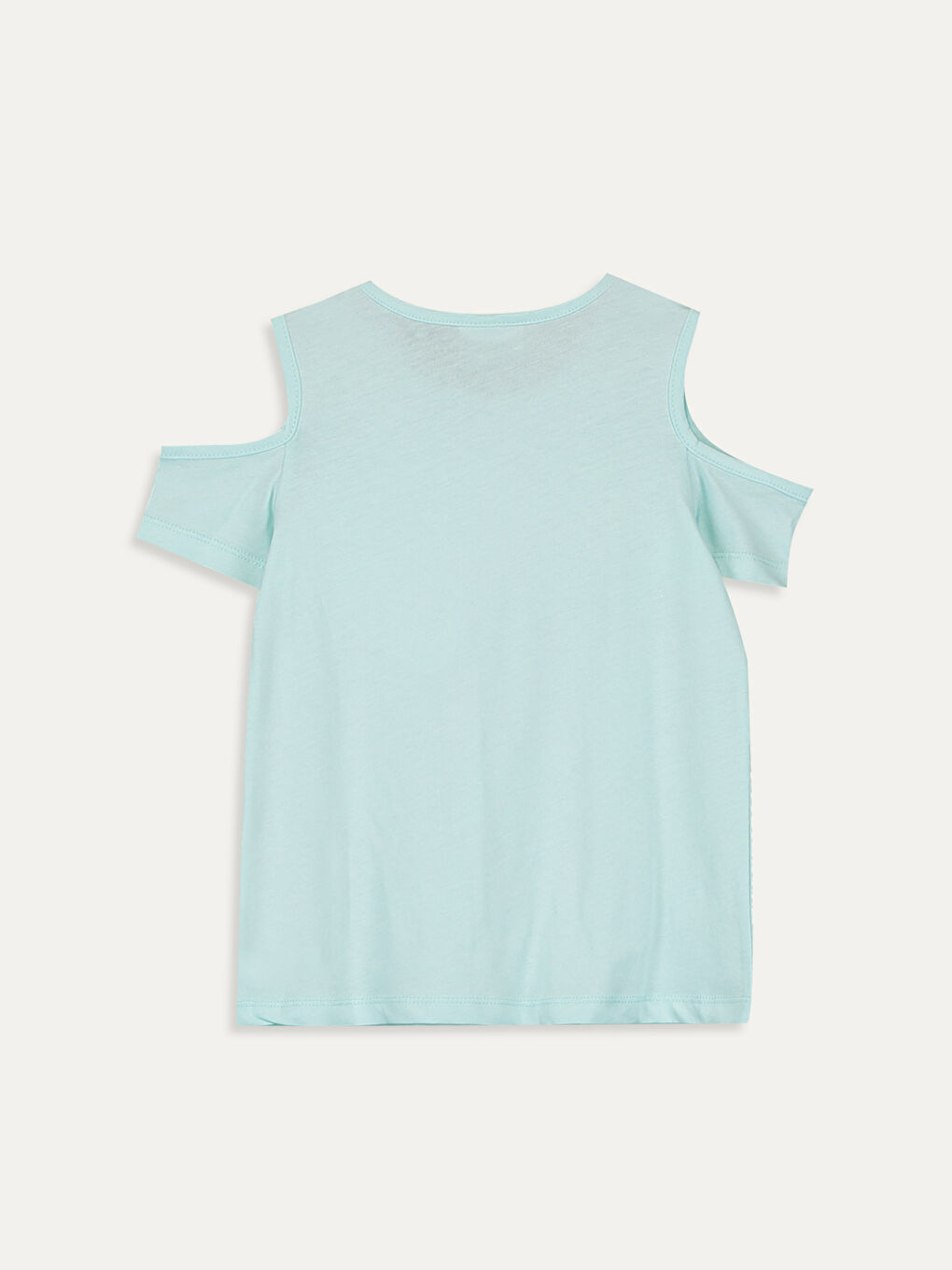 Açık Turkuaz Tişört-1
