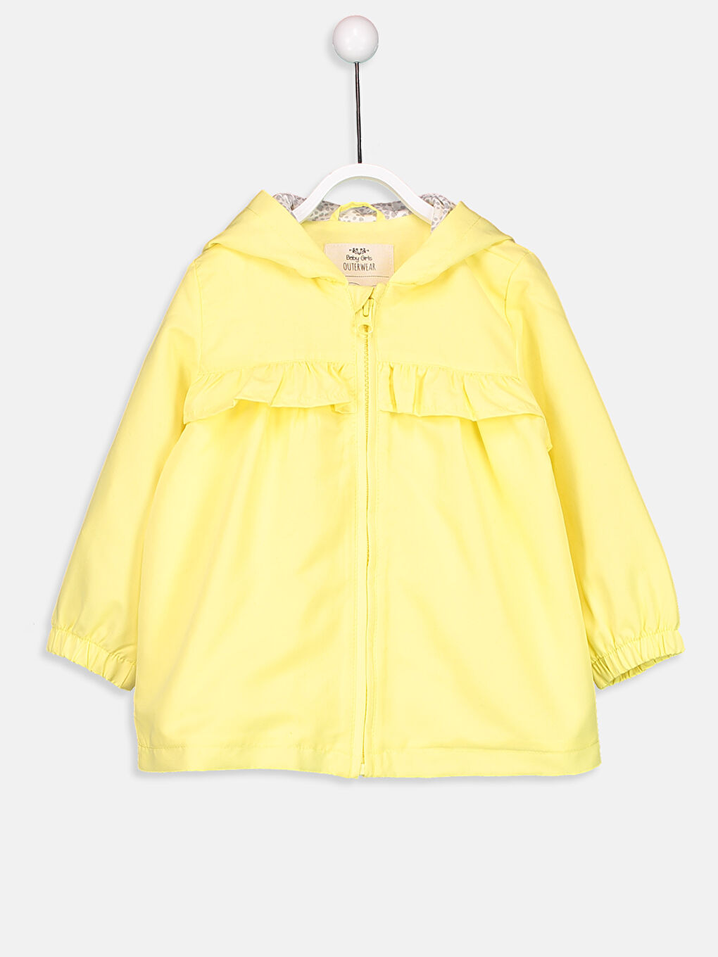 Manteau JAUNE Bébé Fille