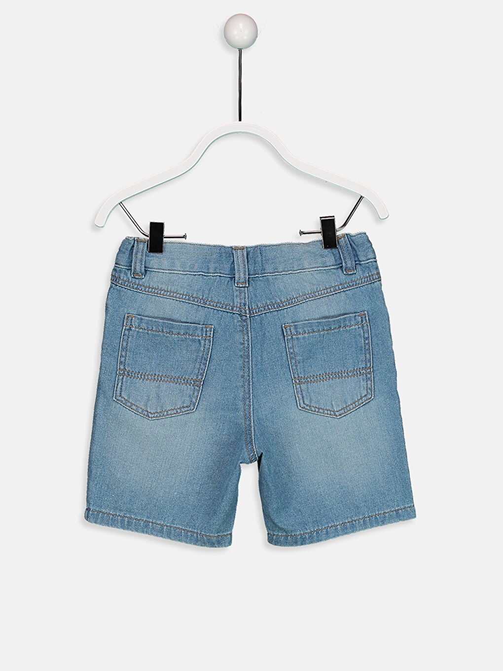 Basic Baby Boys' Denim Shorts-1