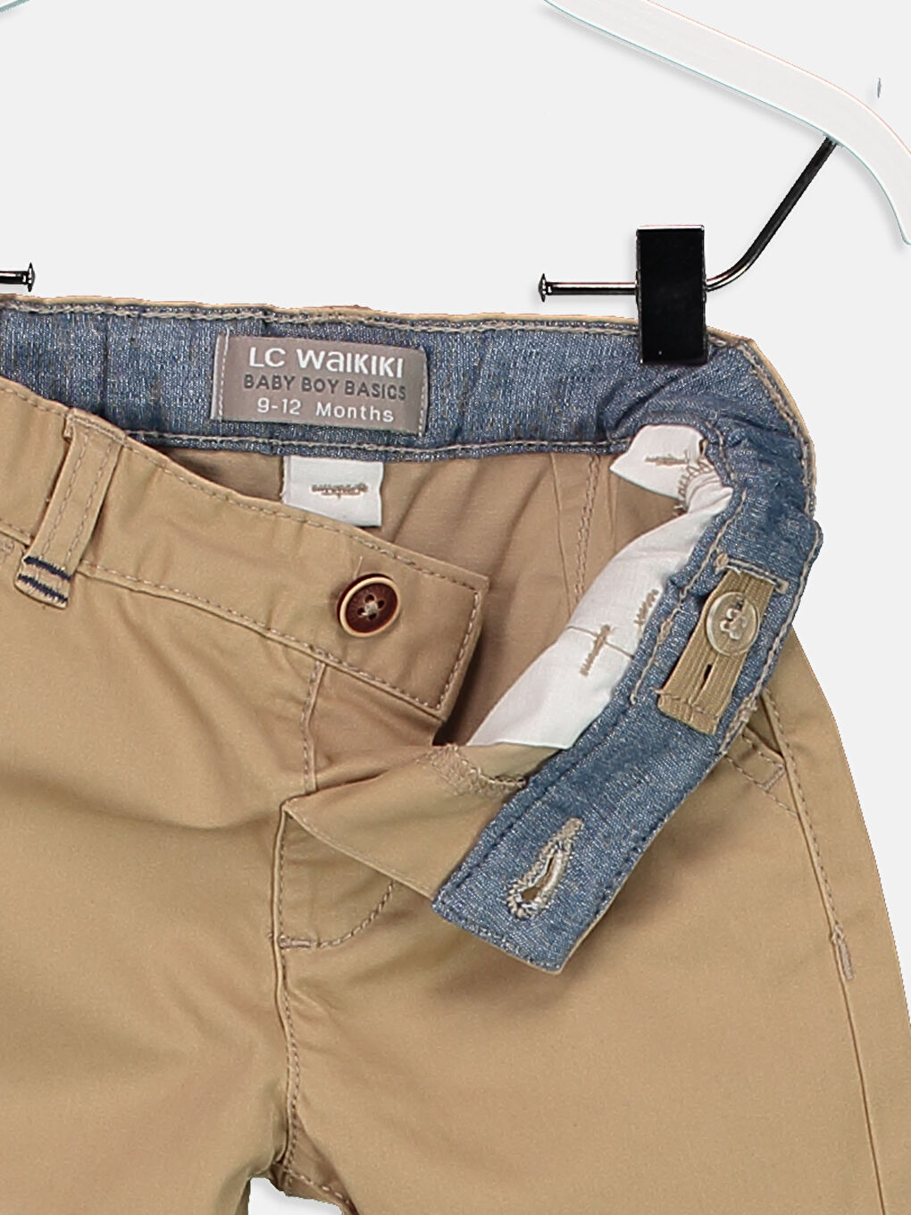 Baby Boy BEIGE Trousers-2