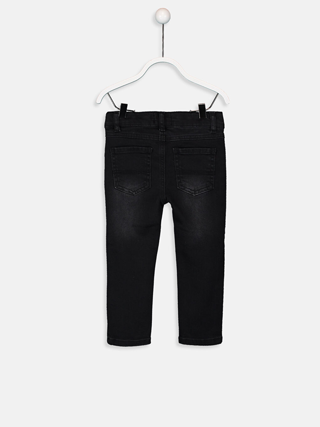 Siyah  Rodeo Jean Pantolon-1