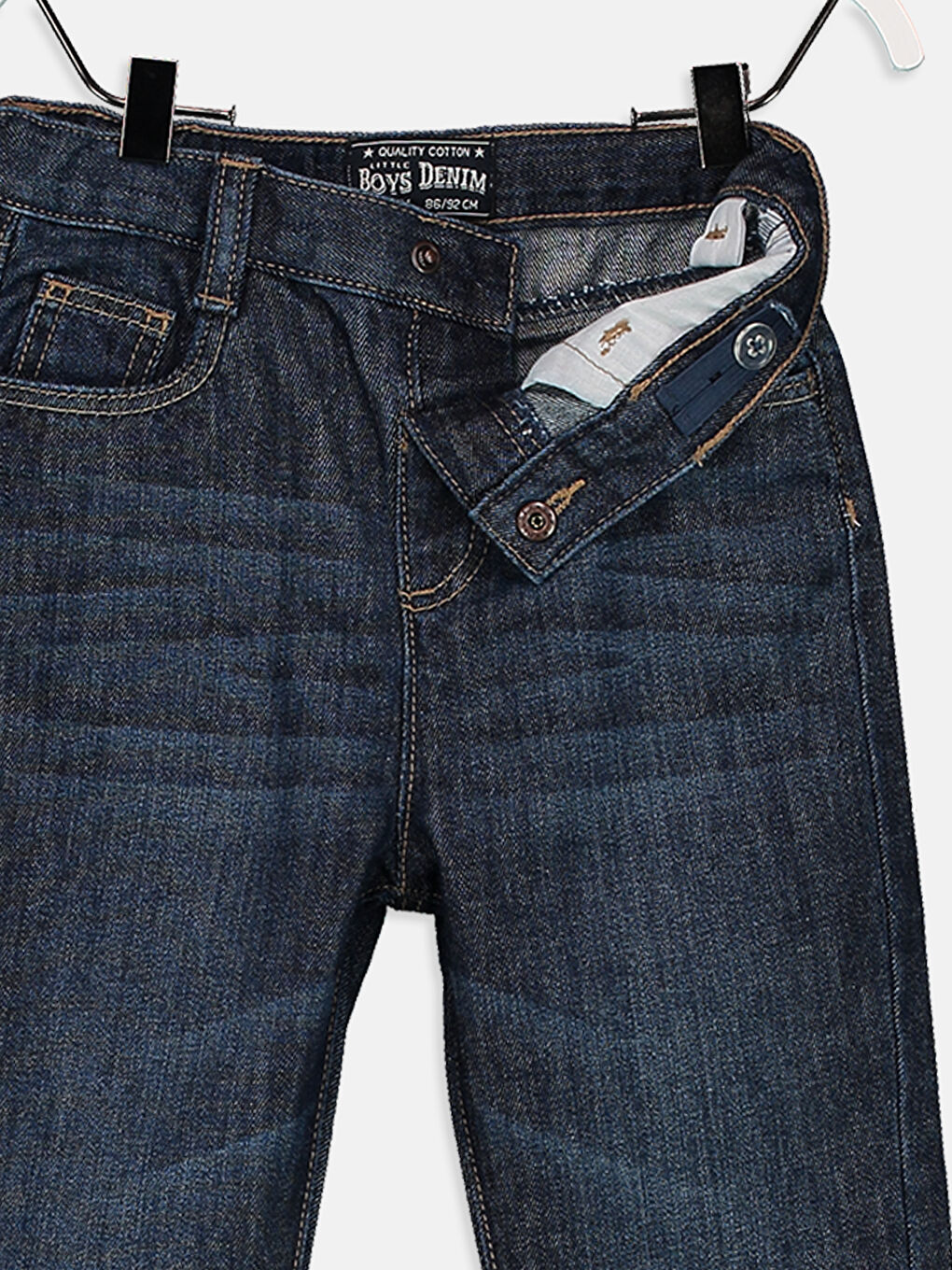 İndigo Koyu Rodeo Jean Pantolon-2