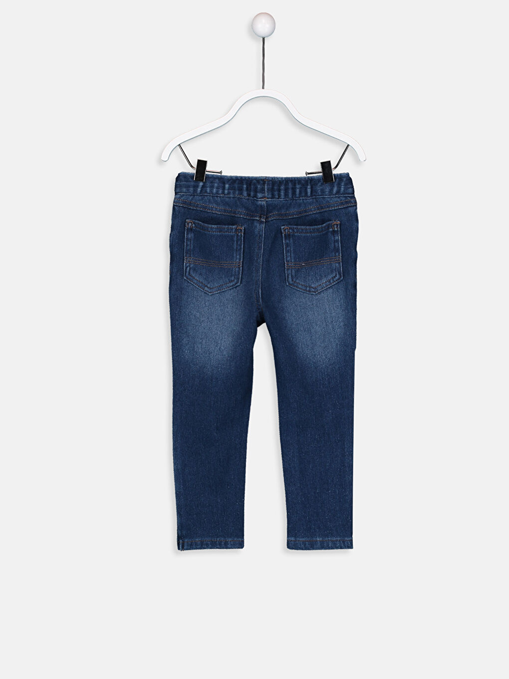 Orta İndigo Rodeo Jean Pantolon-1