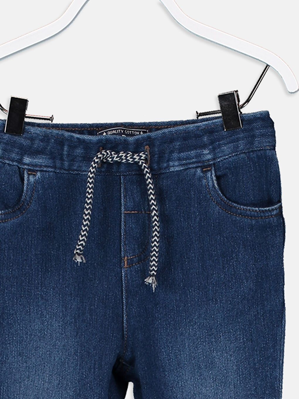 Orta İndigo Rodeo Jean Pantolon-2