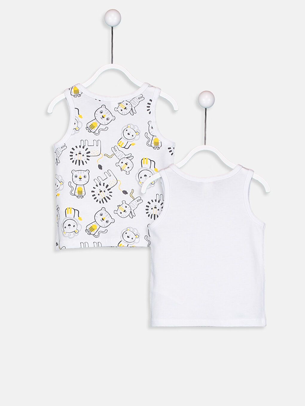 Lot de 2 Débardeurs en Coton pour Bébé Garçon-1