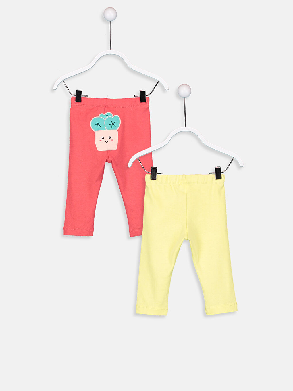 2 упаковки Пижамные брюки из хлопка для малышек девочек-1