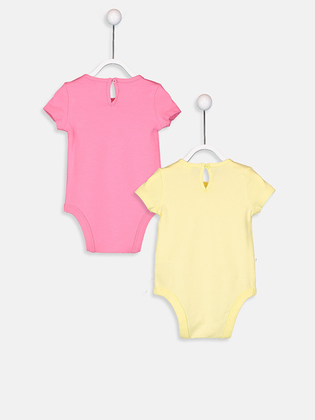 2-pack Baby Girl's Cotton Bodysuit-1