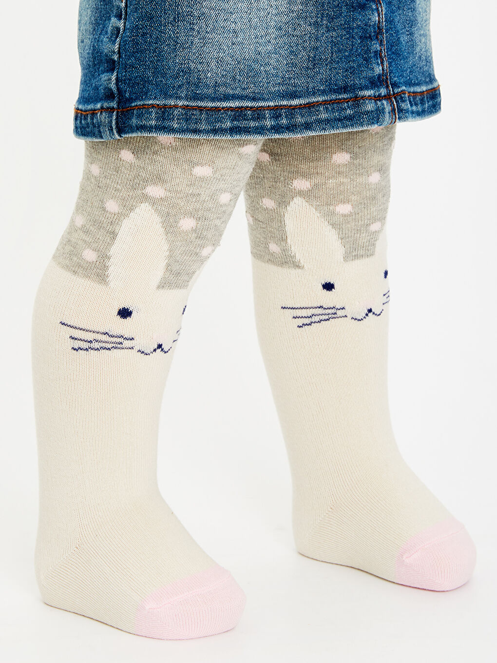 LCW baby Baby Girl GREY Tights -9S2119Z1-CT3
