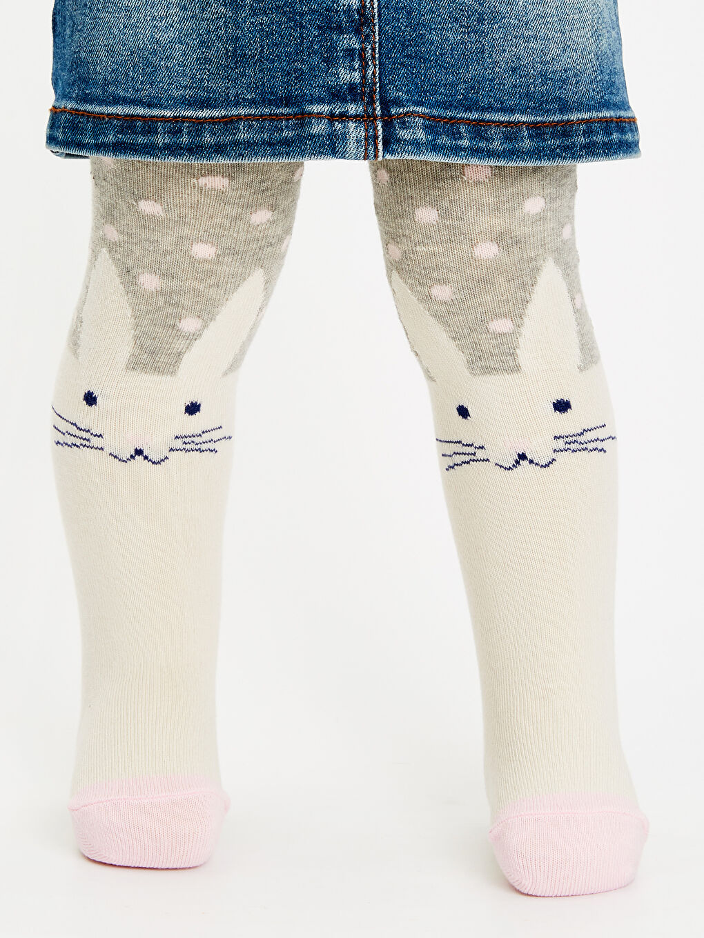 LCW baby Baby Girl GREY Tights -9S2119Z1-CT3
