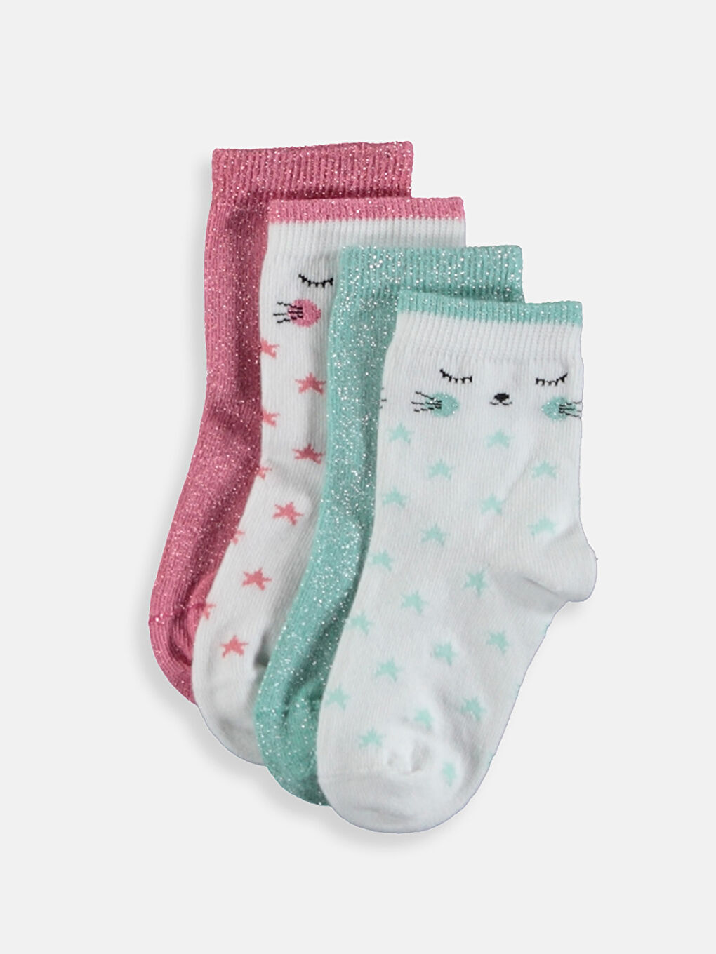 LCW baby Baby Girl MIX Ankle Socks -9S2150Z1-K00