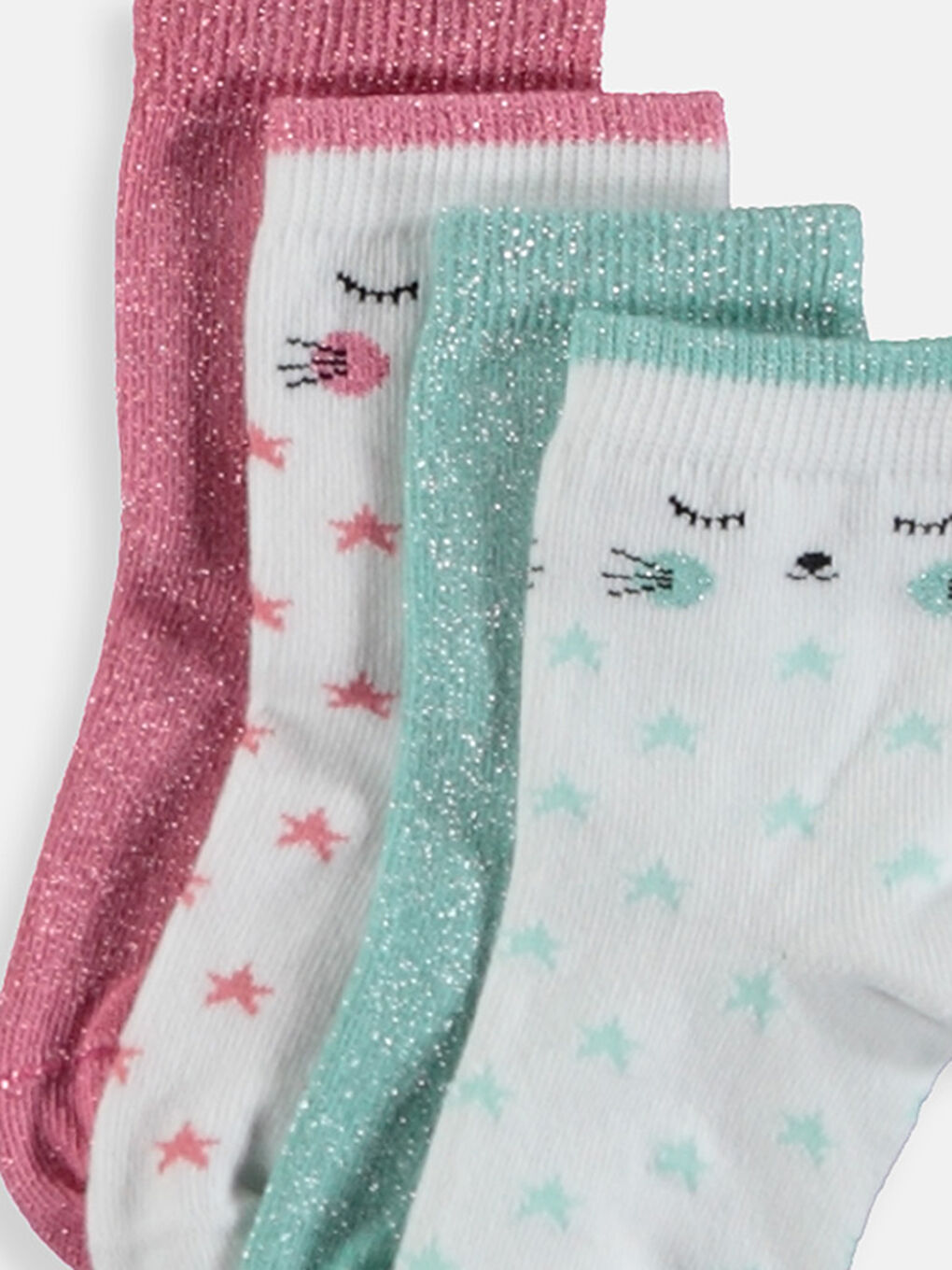 LCW baby Baby Girl MIX Ankle Socks -9S2150Z1-K00