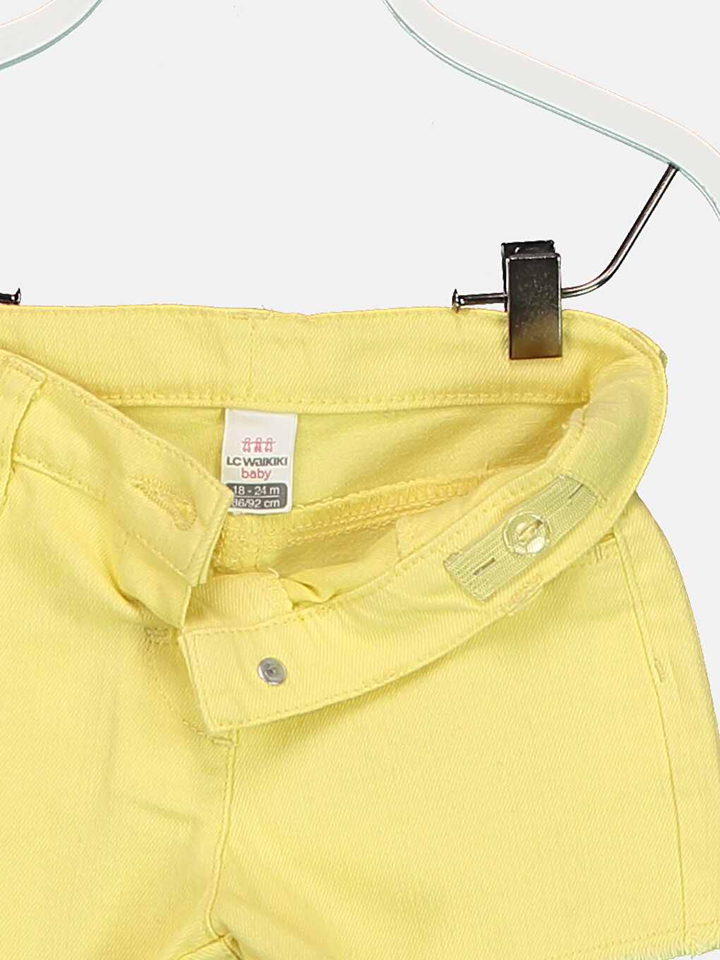 Baby Girl YELLOW Shorts-2