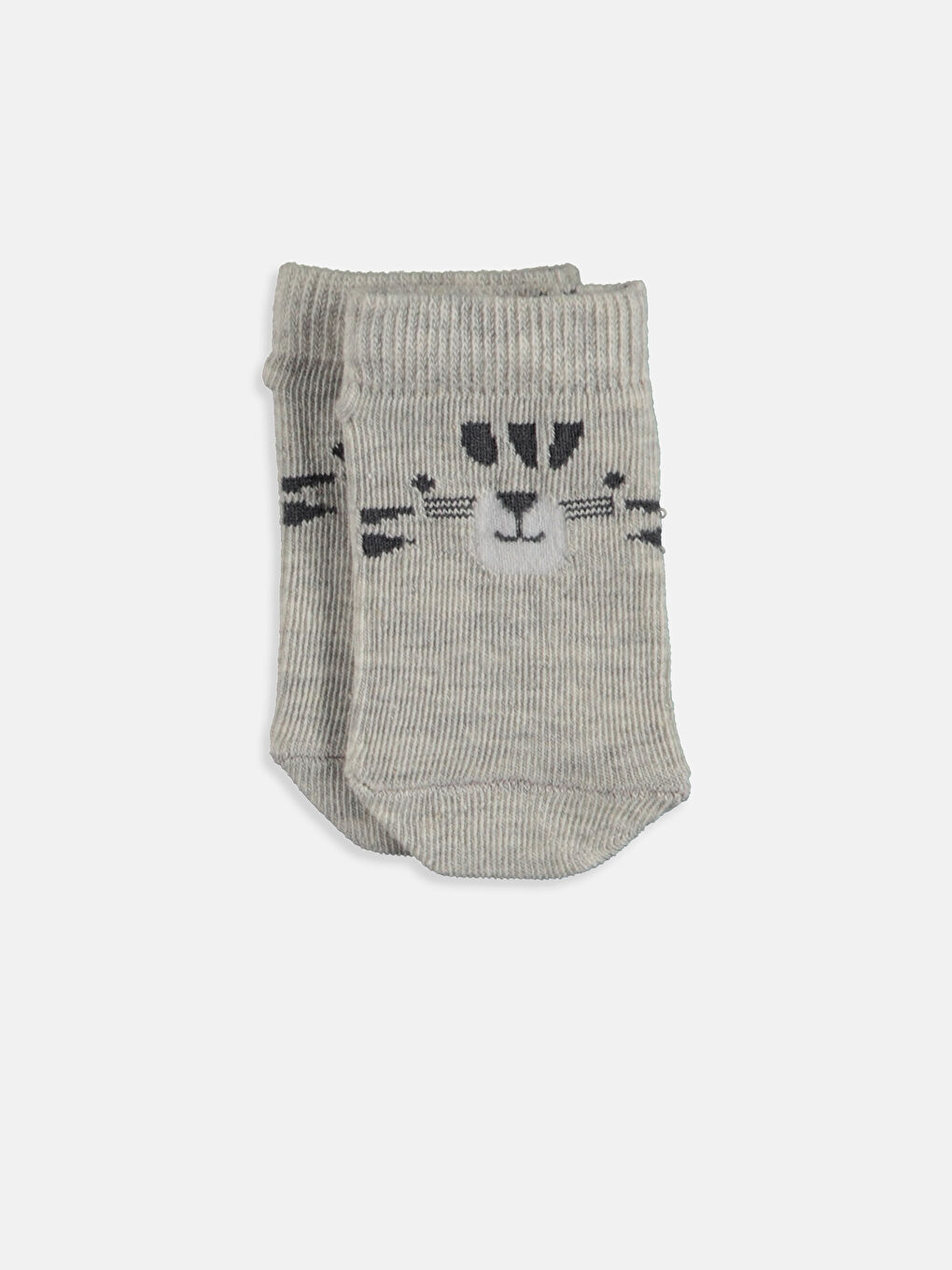 Karışık Renk İpliği Boyalı Patik Çorap-1