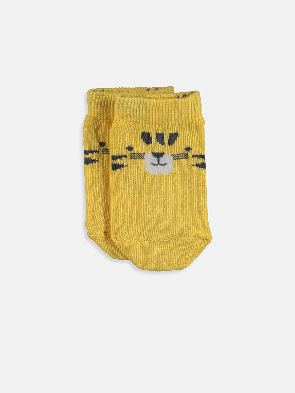 Karışık Renk İpliği Boyalı Patik Çorap-3