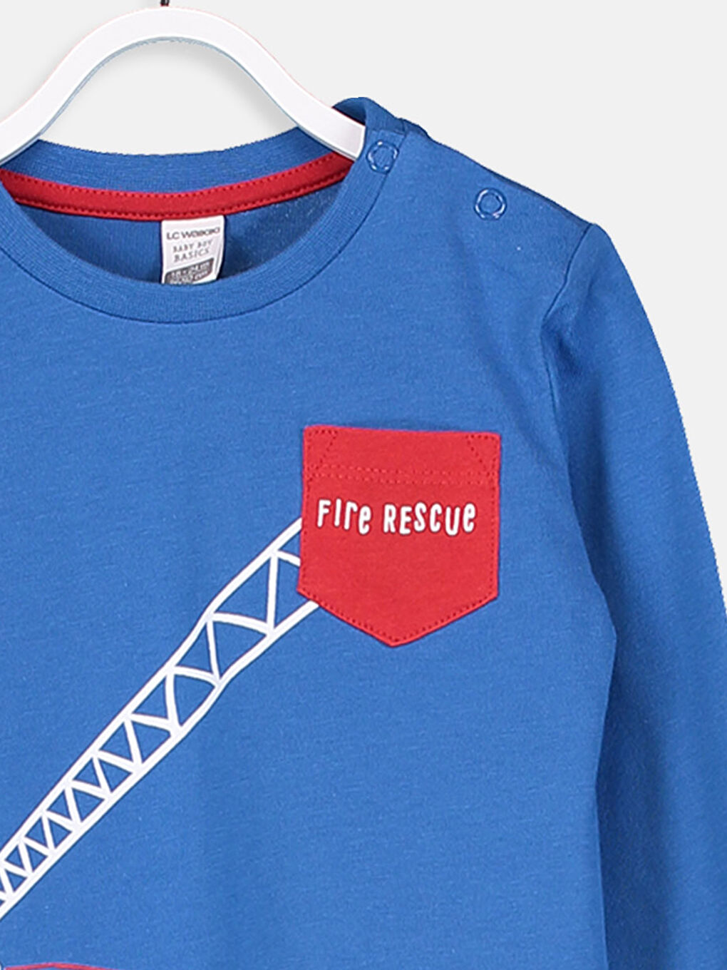 T-shirt BLEU Bébé garçon -3