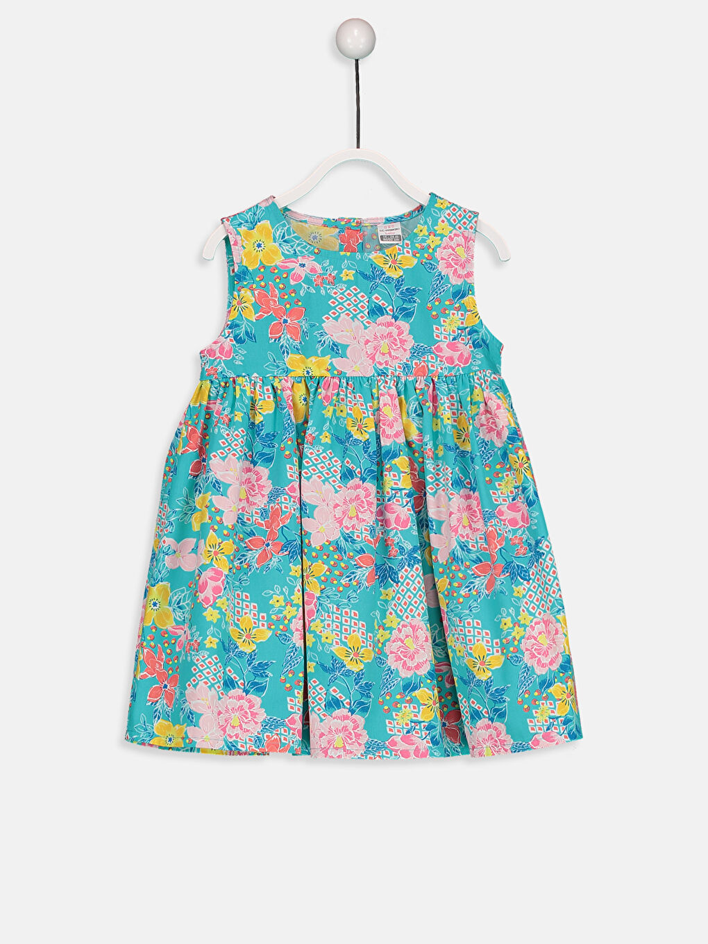 LCW baby Baby Girl TURQUOISE Dress -9S3292Z1-LTU
