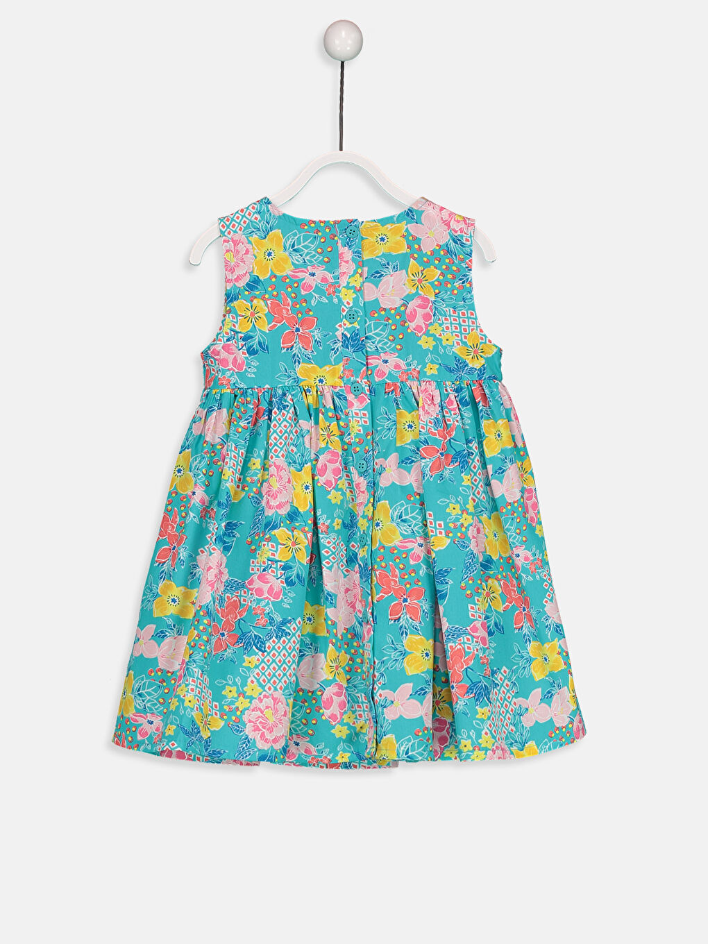LCW baby Baby Girl TURQUOISE Dress -9S3292Z1-LTU