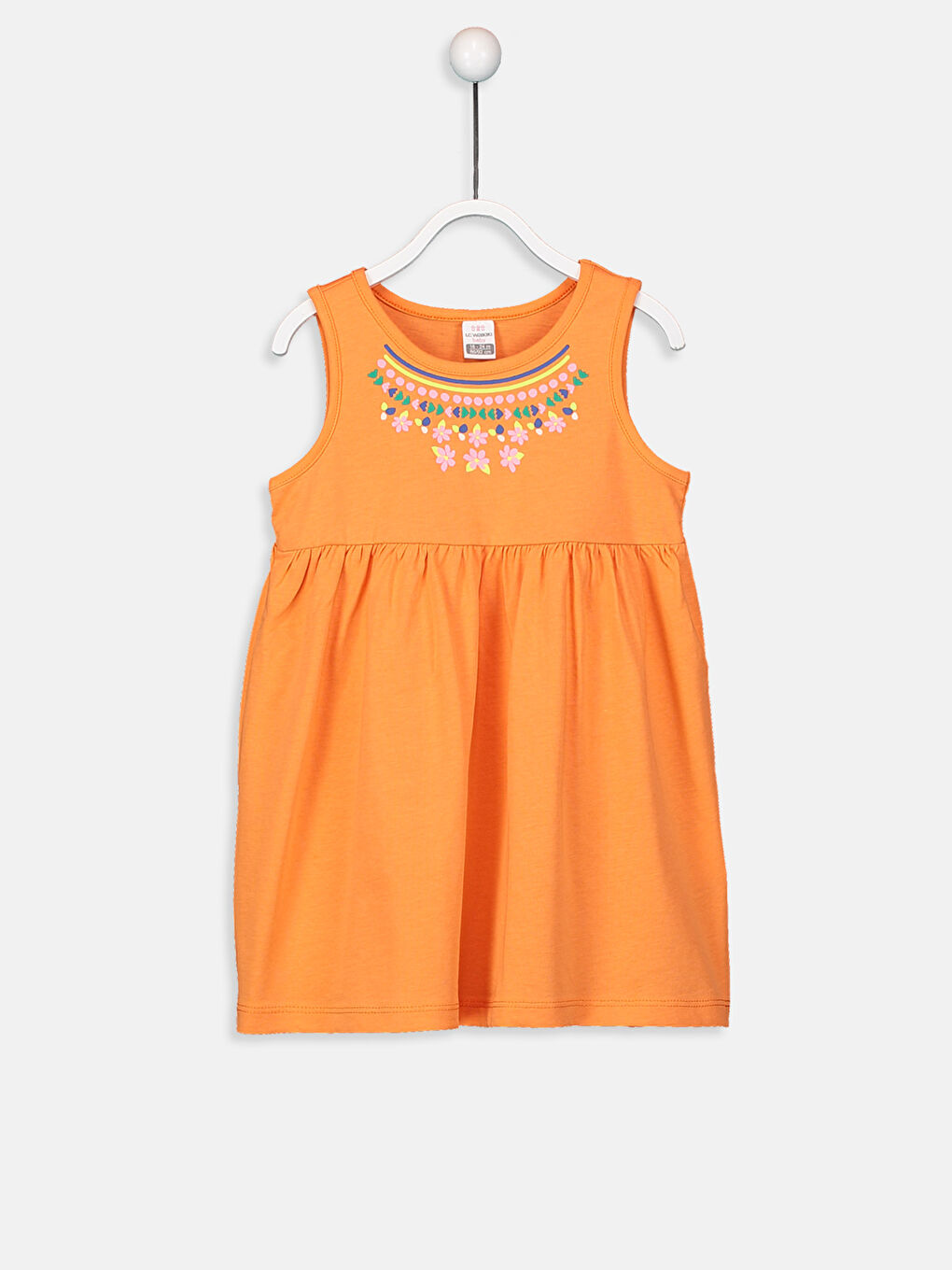 Robe ORANGE Bébé Fille
