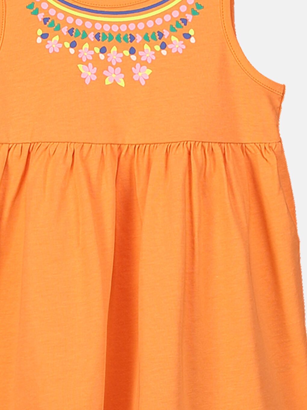 Robe ORANGE Bébé Fille-2