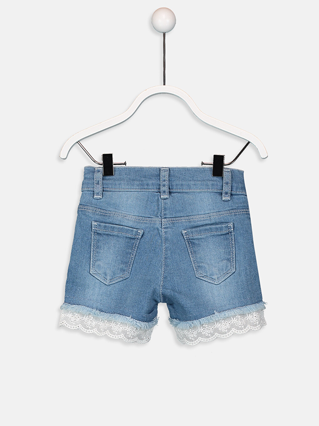 Short en jean Indigo Bébé Fille-1