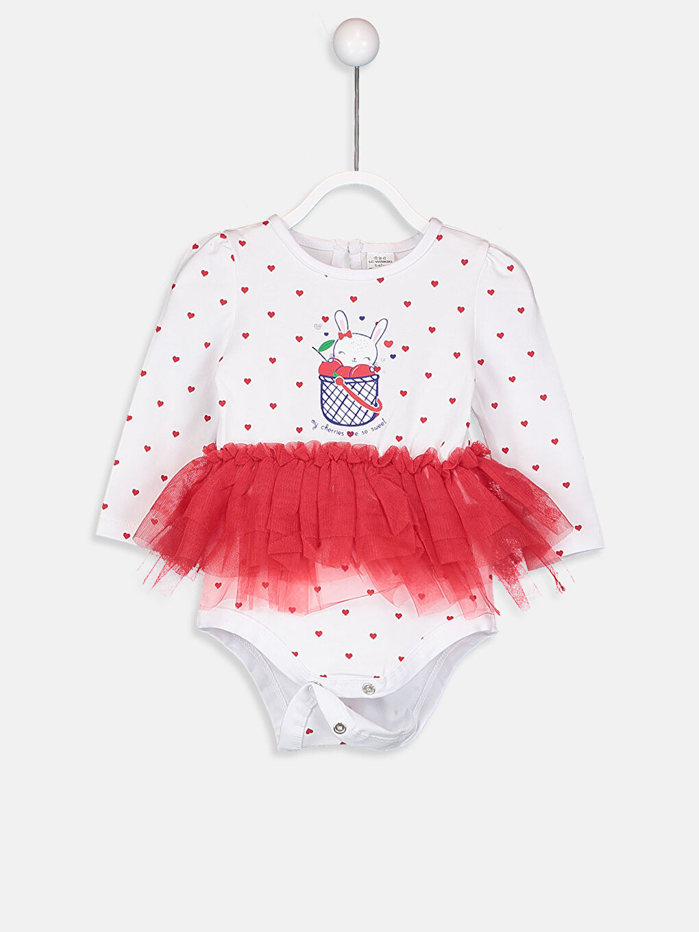 Baby Girl RED T-Shirt-1