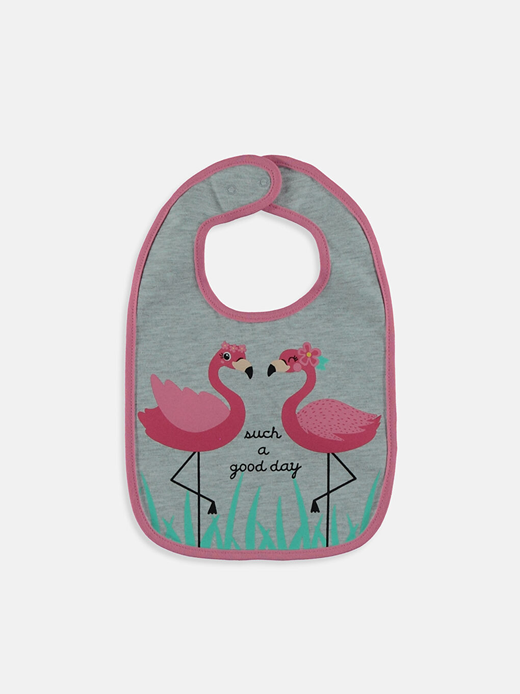 Baby Girl BEIGE Bib-3