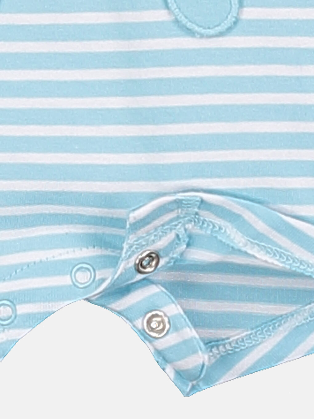 Mavi Çizgili Tulum-2