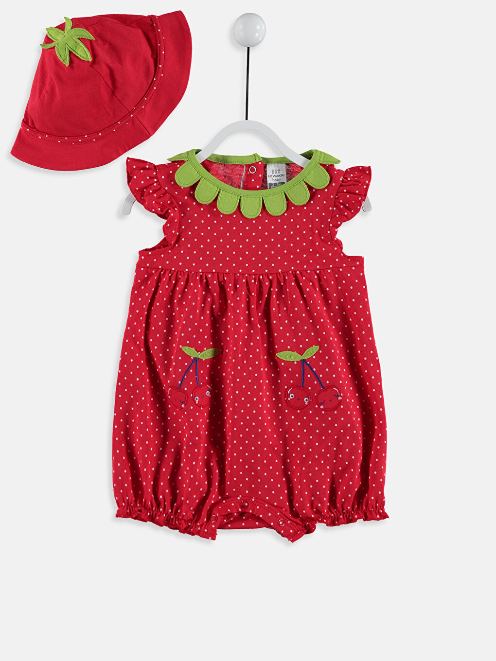 Combinaison ROUGE Bébé Fille