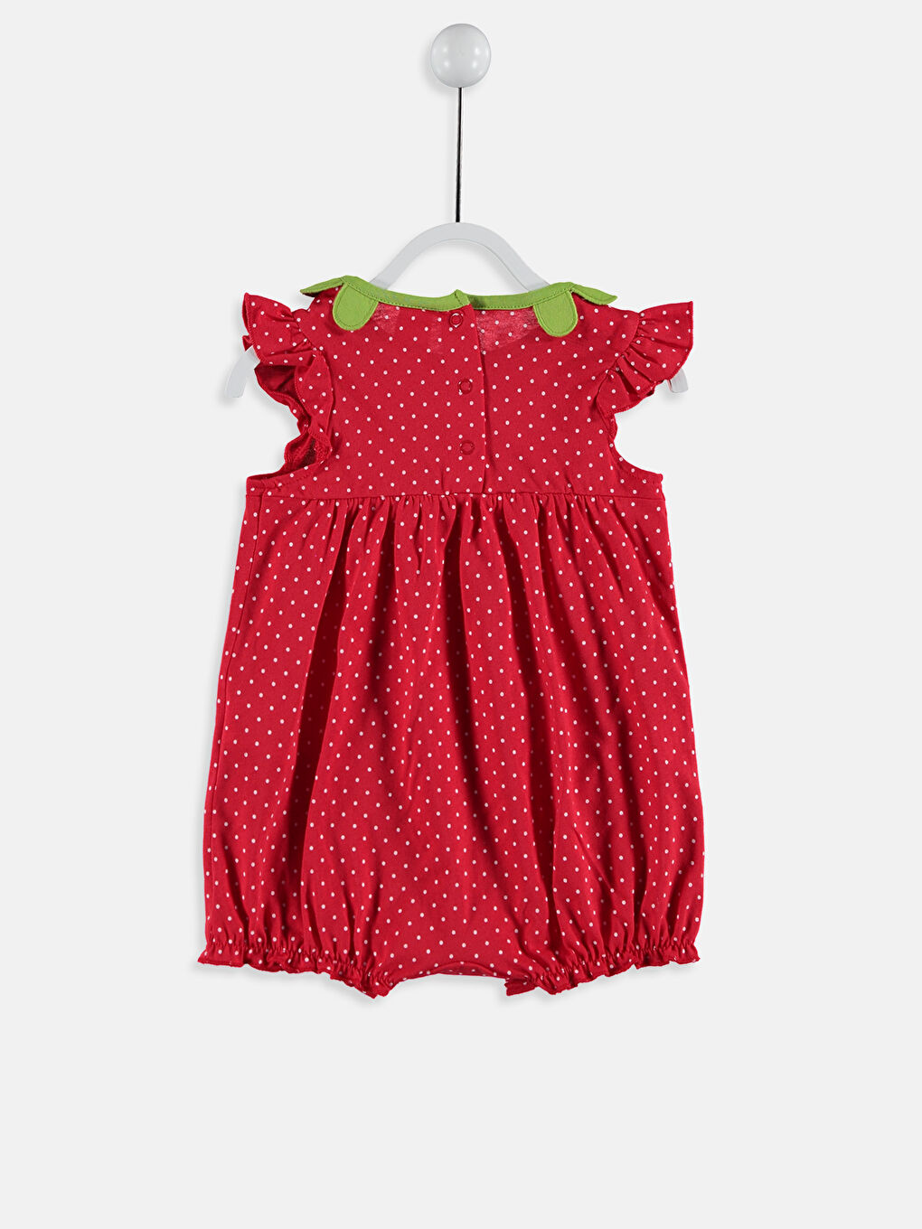 Combinaison ROUGE Bébé Fille-1