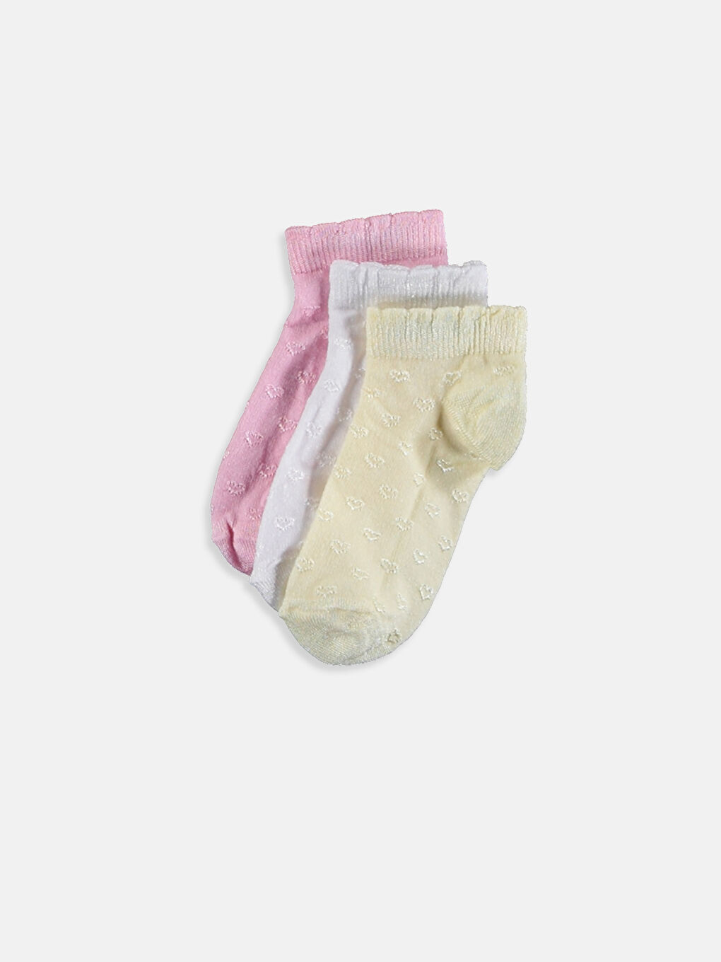 Baby Girl PINK Trainer Socks