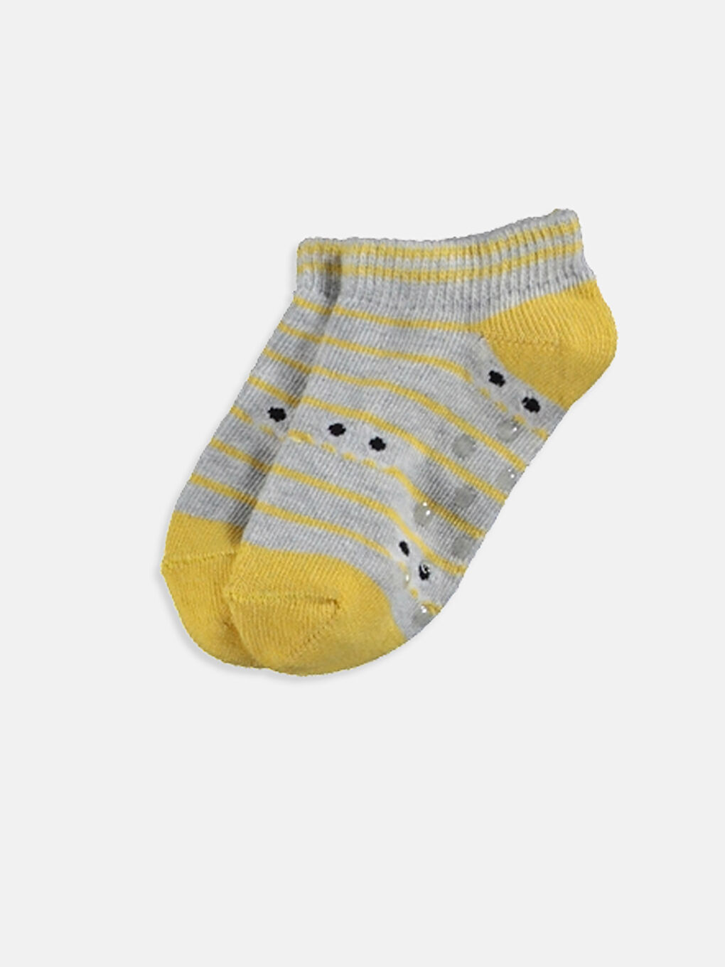 Karışık Renk İpliği Boyalı Patik Çorap-1