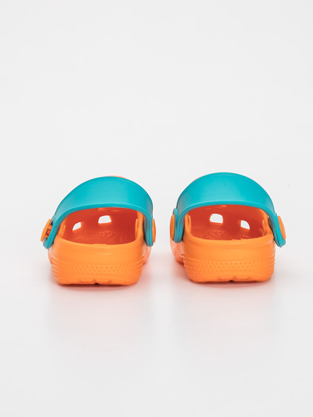 Turuncu Erkek Bebek Plaj Sandaleti-3
