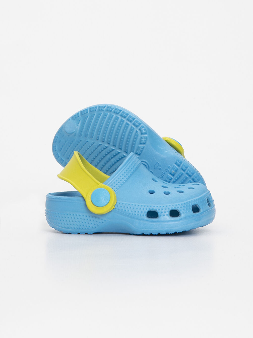 Turkuaz Erkek Bebek Plaj Sandaleti-2
