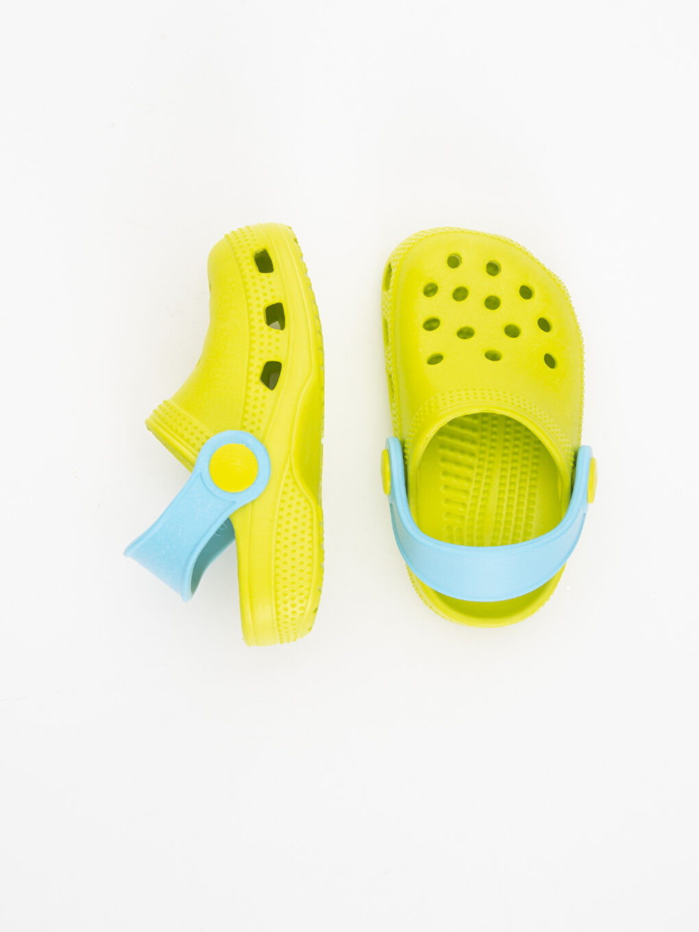 Yeşil Erkek Bebek Plaj Sandaleti-1