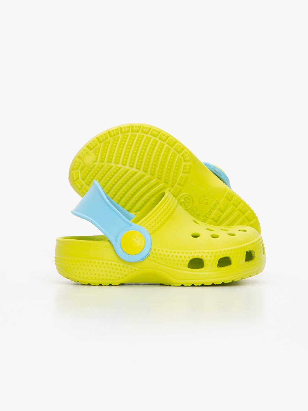 Yeşil Erkek Bebek Plaj Sandaleti-2