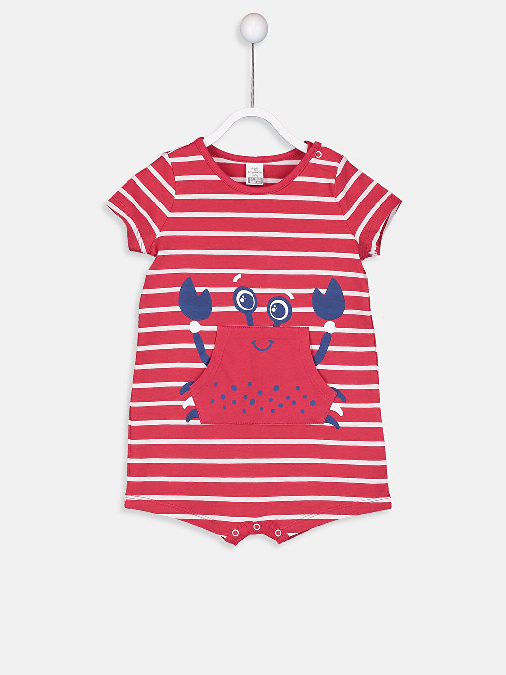 Kırmızı Cizgili Tulum