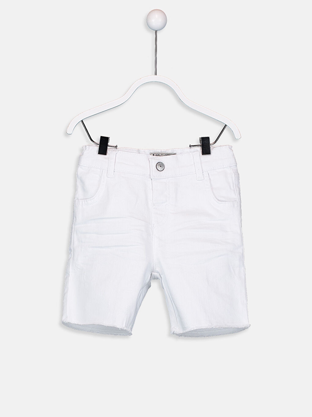 Short en jean BLANC Bébé garçon 