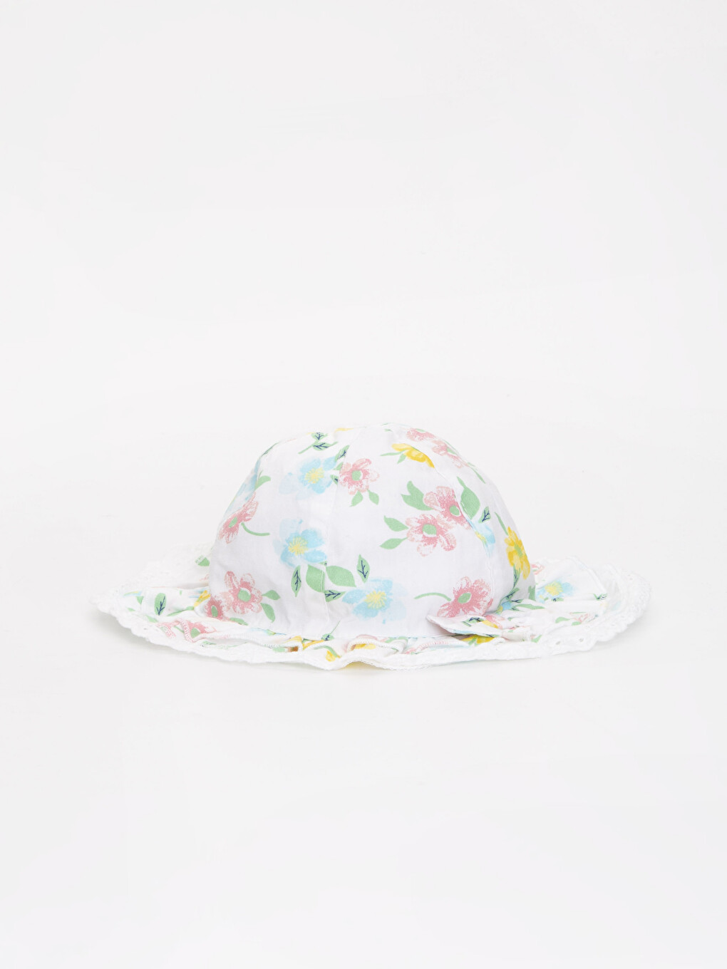 Baby Girl White Baseball Cap