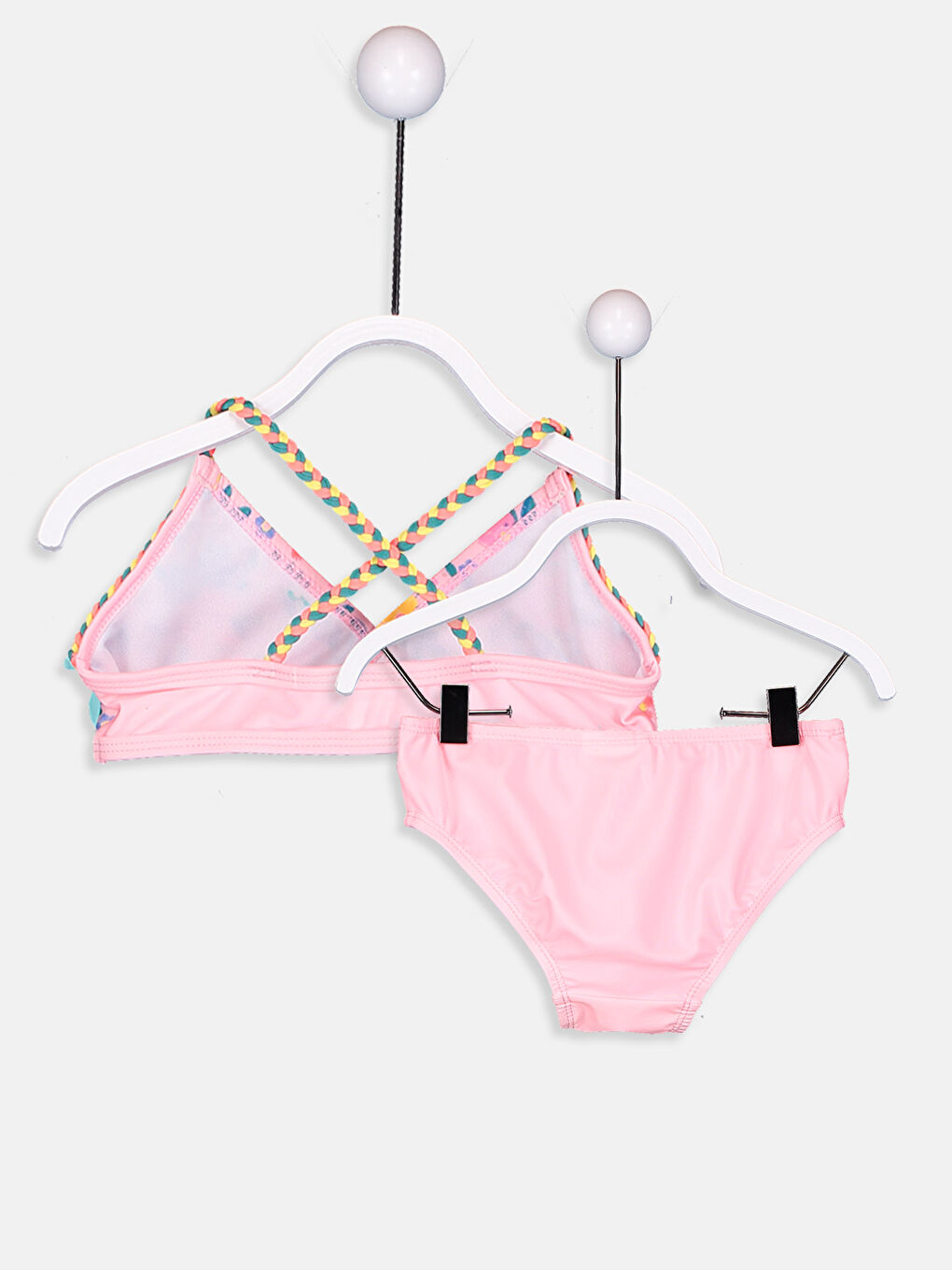 Flexible Fabric Baby Girl Bikini Set-3